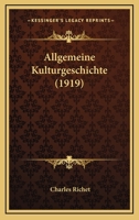 Allgemeine Kulturgeschichte 1160038937 Book Cover