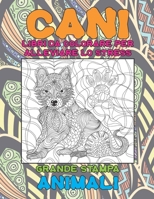 Libri da colorare per alleviare lo stress - Grande stampa - Animali - Cani null Book Cover