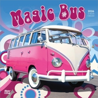 Magic Bus 2026 12 X 24 Inch (Hanging) Monthly Square Wall Calendar Plastic-Free B0DYLHS4C7 Book Cover