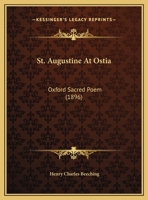 St. Augustine At Ostia: Oxford Sacred Poem 0526579986 Book Cover