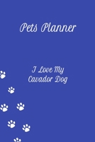 Pets Planner: Take care of your pets 1679149989 Book Cover