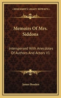 Mrs. Sarah Siddons; 1 1378405986 Book Cover