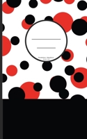 P�nktchens Ideenbuch Black & Red: ♥ Dein zauberhaftes Notizbuch ♥ mit 50 gepunkteten / dotted Seiten in cream - 12,7 x 0,3 x 20,3 cm (ca. A5 Format) 1695393600 Book Cover