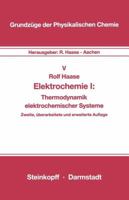Elektrochemie I: Thermodynamik Elektrochemischer Systeme 3798507147 Book Cover