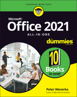 Office 2021 All-in-One For Dummies 1119831415 Book Cover