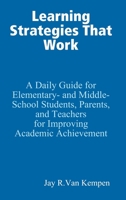 Learning Strategies That Work 035970803X Book Cover