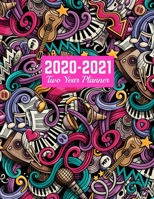 2020-2021 Two Year Planner: Trendy 24-Months Calendar, 2-Year Appointment Business Planners, Agenda Schedule Organizer Logbook and Journal | Art Cover 00023187 1712843788 Book Cover