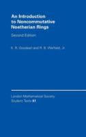 An Introduction to Noncommutative Noetherian Rings (London Mathematical Society Student Texts) 0521545374 Book Cover