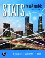 Mylab Statistics with Pearson Etext -- 18 Week Standalone Access Card -- For STATS: Data and Models 0135834805 Book Cover