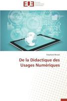de La Didactique Des Usages Numa(c)Riques 3841734731 Book Cover