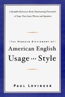 The Penguin Dictionary of American English Usage and Style 0142000469 Book Cover