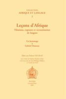 Lecons d'Afrique. Filiations, Ruptures Et Reconstititution de Langues 9042910089 Book Cover