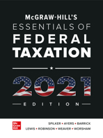 McGraw-Hill's Essentials of Federal Taxation 2021 Edition 1260432904 Book Cover