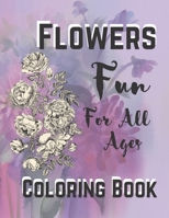 Flowers Coloring Book: Save the Planet Series B0BKSCZR74 Book Cover