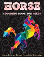 Horse coloring book for Girls: Big coloring book Stress Relieving Designs | Easy Coloring Book For Adults relaxation colouring pages Wonderful World ... Lovers | Realistic Horse Lovers big book B08M87RTTH Book Cover