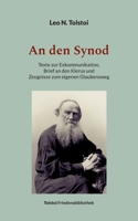 An den Synod: Texte zur Exkommunikation, Brief an den Klerus und Zeugnisse zum eigenen Glaubensweg 3757845943 Book Cover