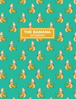 The Banana Notebook: Lined, Soft Cover, Letter Size (8.5x11) Ruled Notebook & Journal for students, Kids & Teens. For school and college, writing and notes. 1692753401 Book Cover