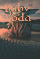 Baby yoda: Notebook /for kids and adults/Star wars 1657130746 Book Cover