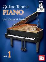 Quiero Tocar El Piano 0786692685 Book Cover