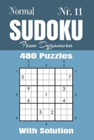 Normal Sudoku Nr.11: 480 puzzles with solution 1695760646 Book Cover