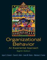 Organizational Behavior: An Experiential Approach (8th Edition) 0130176109 Book Cover