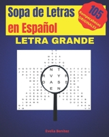 Sopa de letras en español letra grande: Sopa de letras para adultos. Word Search in Spanish B08F6TVV41 Book Cover
