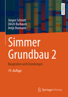 Simmer Grundbau 2 : Baugruben und Gr?ndungen 3834820032 Book Cover