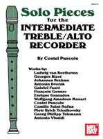 Mel Bay Solo Pieces for the Intermediate Treble/Alto Recorder 0786657073 Book Cover