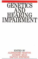 Genetics and Hearing Impairment 189763529X Book Cover
