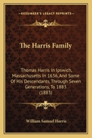 The Harris Family 1165769069 Book Cover