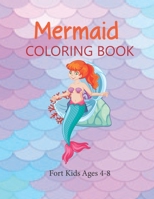 Mermaid Coloring Book For Kids Ages 4-8: Mermaid Coloring Books for Kids and Adults (Mermaid Coloring Books Ages 4-8) B08PK35W15 Book Cover