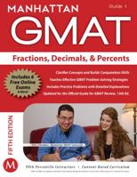 GMAT Fractions, Decimals, & Percents, Guide 1 1935707639 Book Cover
