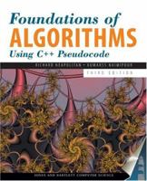 Foundations of Algorithms Using C++ Pseudocode 0763723878 Book Cover