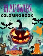 Halloween Coloring Book: 100 pages of Halloween and Autum to Color Amazing Designs for Relaxation and Fun B09DFM1THW Book Cover