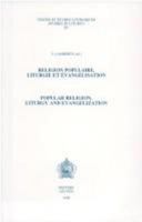Religion Populaire, Liturgie Et Evangelisation - Popular Religion, Liturgy and Evangelisation 9042905778 Book Cover