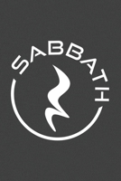 Sabbath Rest Journal: Lined Notebook, 120 Pages, 6 x 9, Soft Cover, Matte Finish, Music Theme, Dark Grey Color 1708512365 Book Cover