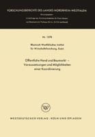 Offentliche Hand Und Baumarkt - Voraussetzungen Und Moglichkeiten Einer Koordinierung 3663066274 Book Cover