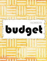 Budget Workbook: 12 Month Budget Planner Book, Financial Planning Journal,Monthly Expense Tracker and Organizer Bill Tracker, Expense Tracker, Home Budget book (Yellow Abstract) 1694211371 Book Cover