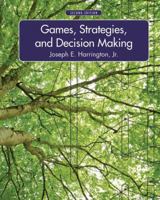 Games, Strategies and Decision Making 0716766302 Book Cover