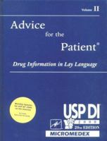 USP DI, Vol. 2: Advice for the Patient 1563633329 Book Cover