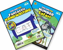 Number Safari & Fantastic Handwriting, Grades Pk - K 1623991307 Book Cover