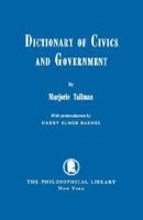 dictionary-of-civics-and-government B0075OR4X0 Book Cover