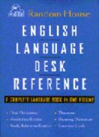Random House English Language Desk Reference 067943898X Book Cover
