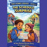 TWO HOMES HEROES - BOOK 3 - THE SCHEDULE SURPRISE: A Two Homes Heroes Story B0GVB41M73 Book Cover
