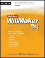 Quicken Willmaker Plus 2008 Edition: Estate Planning Essentials (Book with CD-ROM)