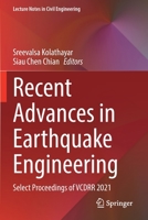 Recent Advances in Earthquake Engineering: Select Proceedings of VCDRR 2021 9811646163 Book Cover