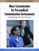 Mass Customization For Personalized Communication Environments: Integrating Human Factors 1605662607 Book Cover