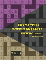 Cryptic Crossword Books for Adults: 60 stimulating, challenging cryptic crossword puzzles B08M253XR9 Book Cover