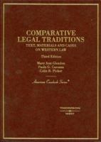 Comparative Legal Traditions: Text, Materials and Cases on Western Law, (American Casebook Series) (American Casebook Series) 0314917500 Book Cover