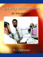 Security Management: An Introduction (2nd Edition) 0131137921 Book Cover